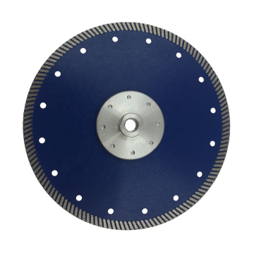 Hot Press 9inch diamond turbo saw blade for cutting granite with M14 flange